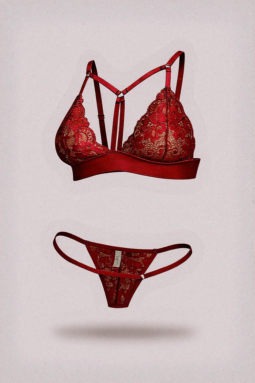 Lace Lingerie Set with Straps | Sexy & Sophisticated Women’s Lingerie CON87
