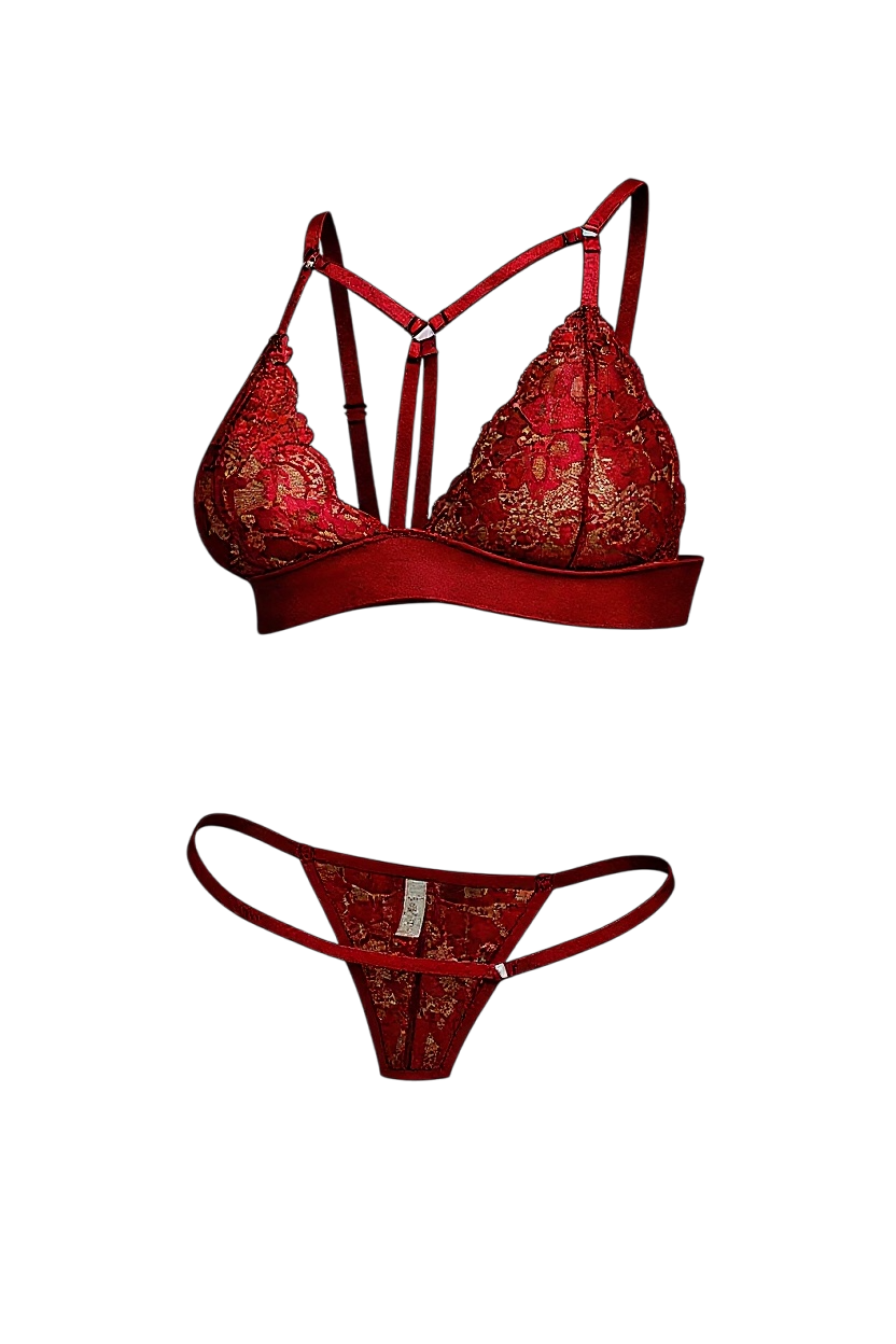 Lace Lingerie Set with Straps | Sexy & Sophisticated Women’s Lingerie CON87